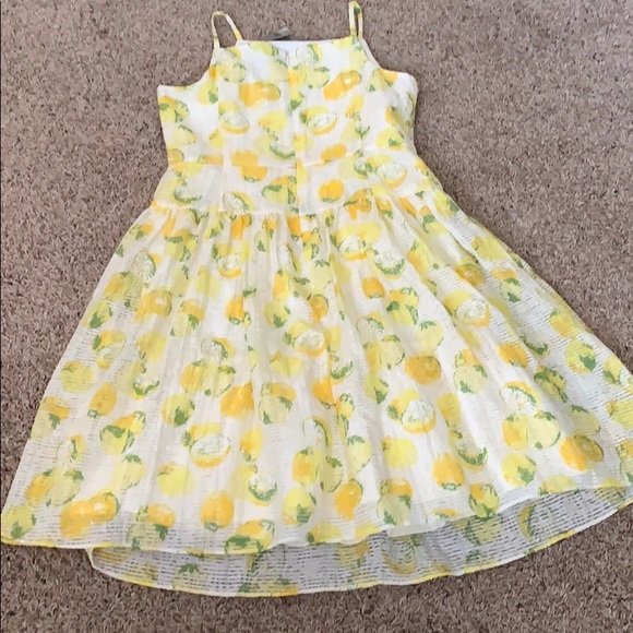 Ann Taylor Lemon drop sundress. - Picture 5 of 8
